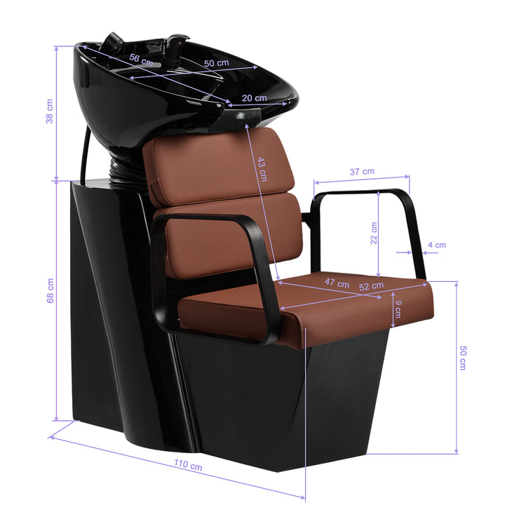 Wasunit Gabbiano Porto Bruin - afbeelding 11