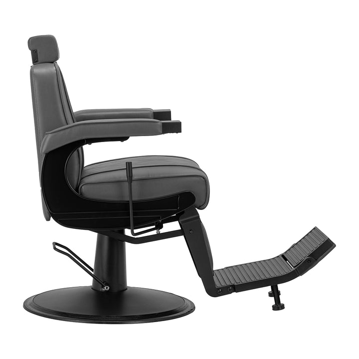 Barberstoel Hair System BM88066B Grijs-Zwart - afbeelding 4