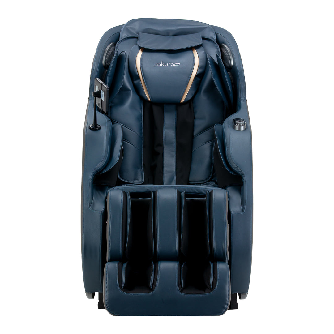 Massagestoel Elektrisch Sakura Maximus 809 3D Blauw - afbeelding 5