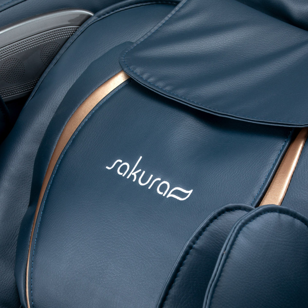 Massagestoel Elektrisch Sakura Maximus 809 3D Blauw - afbeelding 21