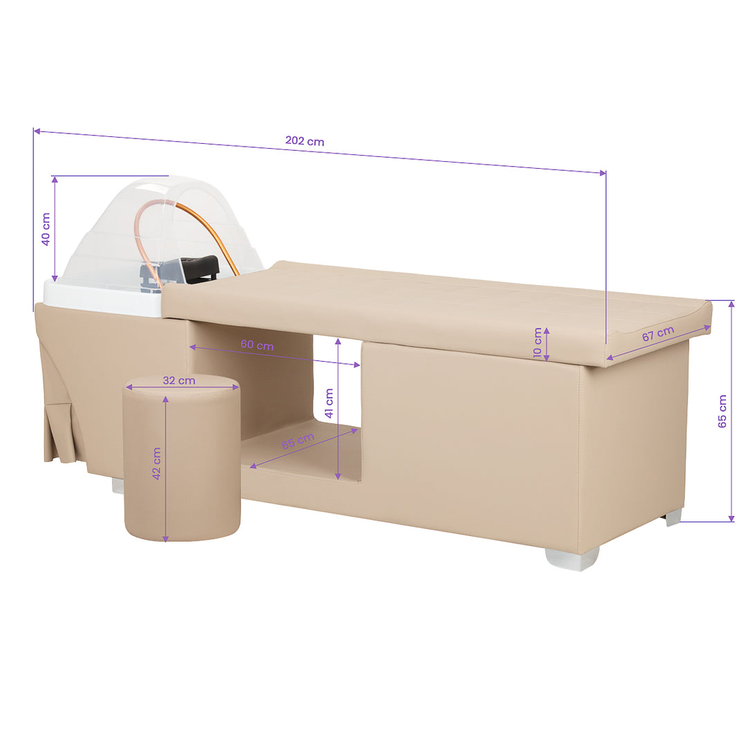Wasunit Gabbiano Maldives Head Spa Beige - afbeelding 20