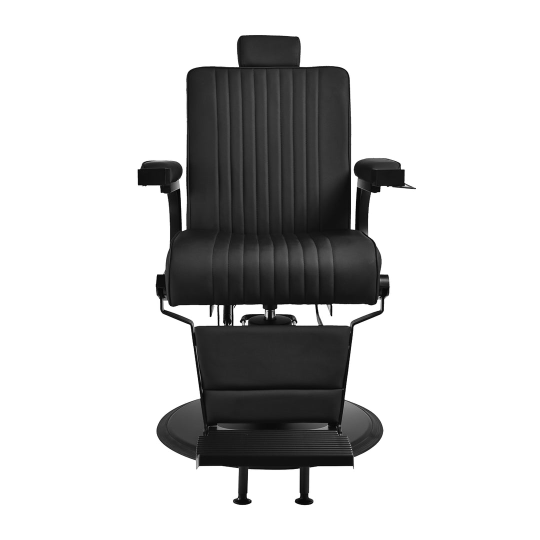 Barberstoel Gabbiano Levi Zwart - afbeelding 2