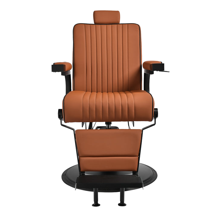 Barberstoel Gabbiano Levi Bruin - afbeelding 2