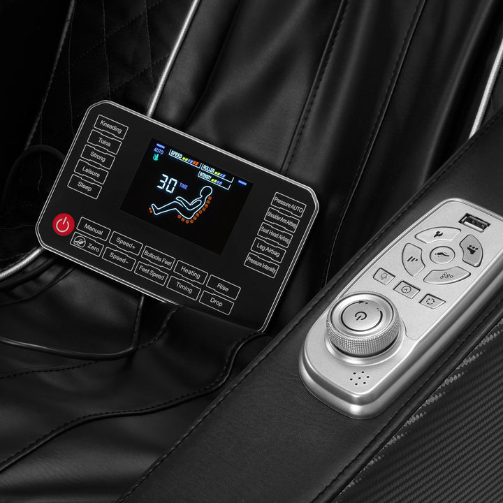 Massagestoel Elektrisch Sakura Prime 101 Zwart - afbeelding 12