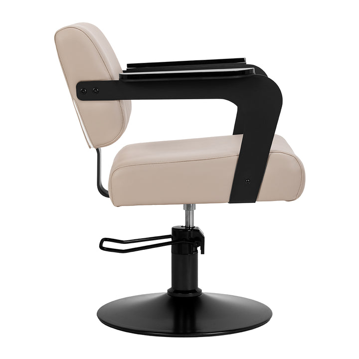 Kappersstoel Hair System Jet Latte Beige - afbeelding 3