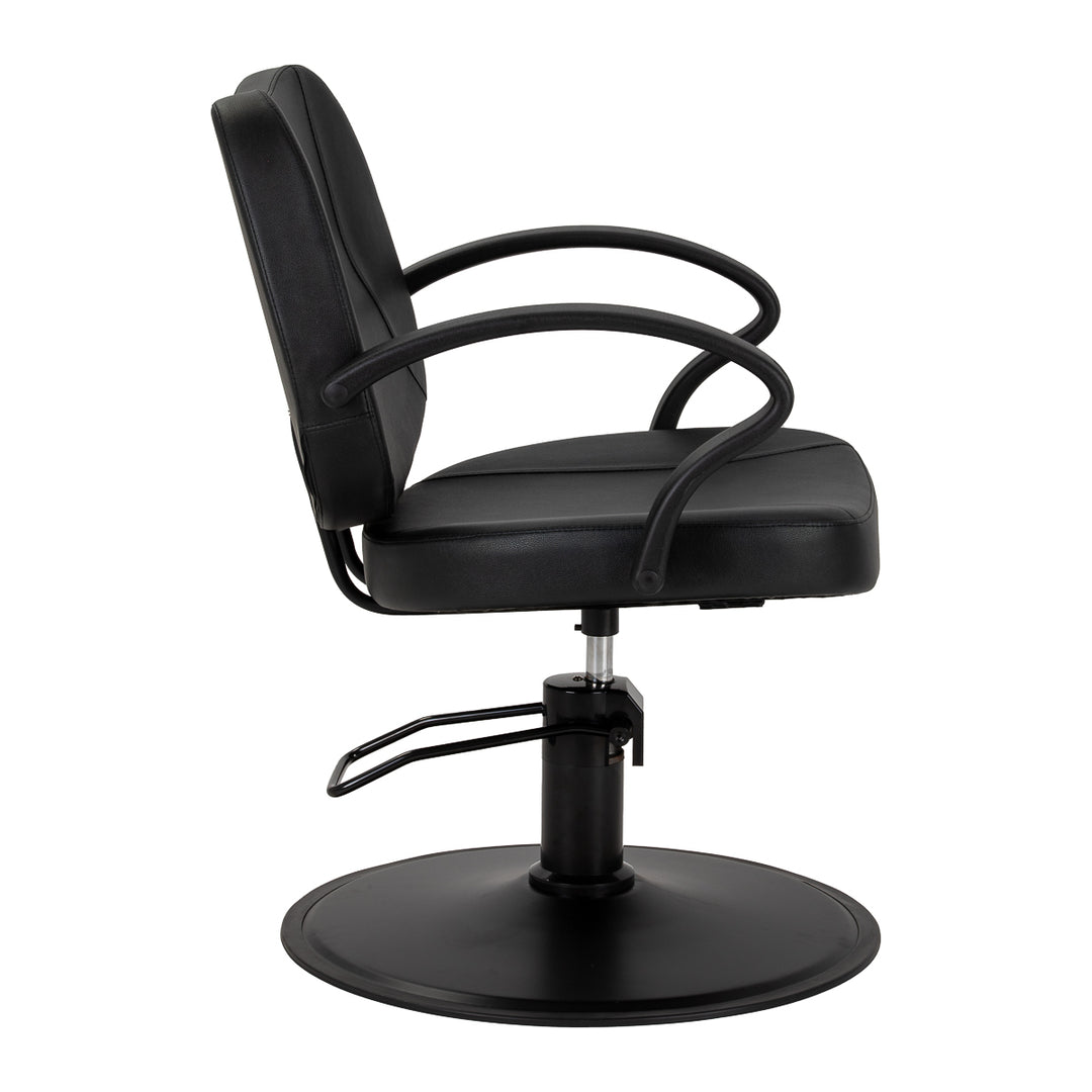 Kappersstoel Hair System S20 Zwart - afbeelding 4