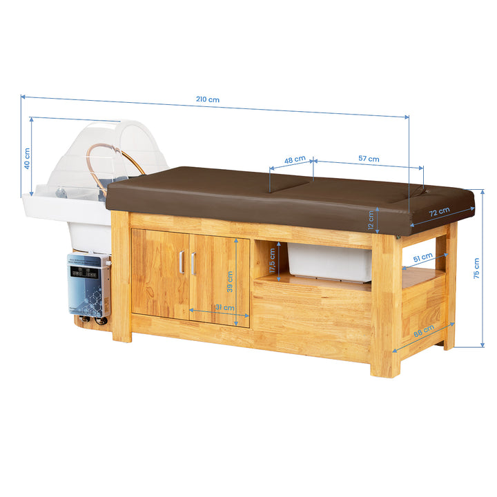 Wasunit Gabbiano Head Spa Bali Bruin - afbeelding 22