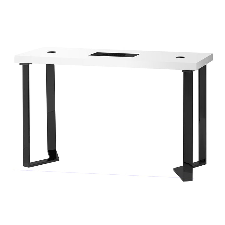Manicure Tafel Momo 05 Zwart-Wit met Afzuiging - afbeelding 3