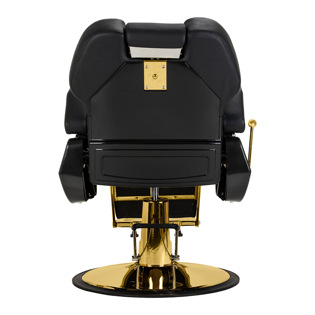 Barberstoel Hair System New York Zwart-Goud - afbeelding 3
