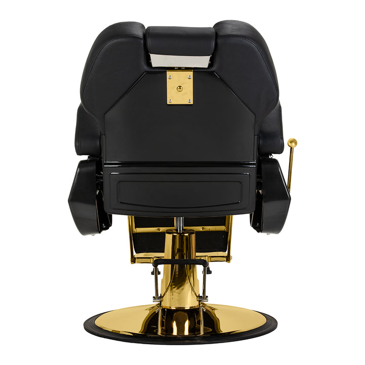 Barberstoel Hair System New York Zwart-Goud - afbeelding 3
