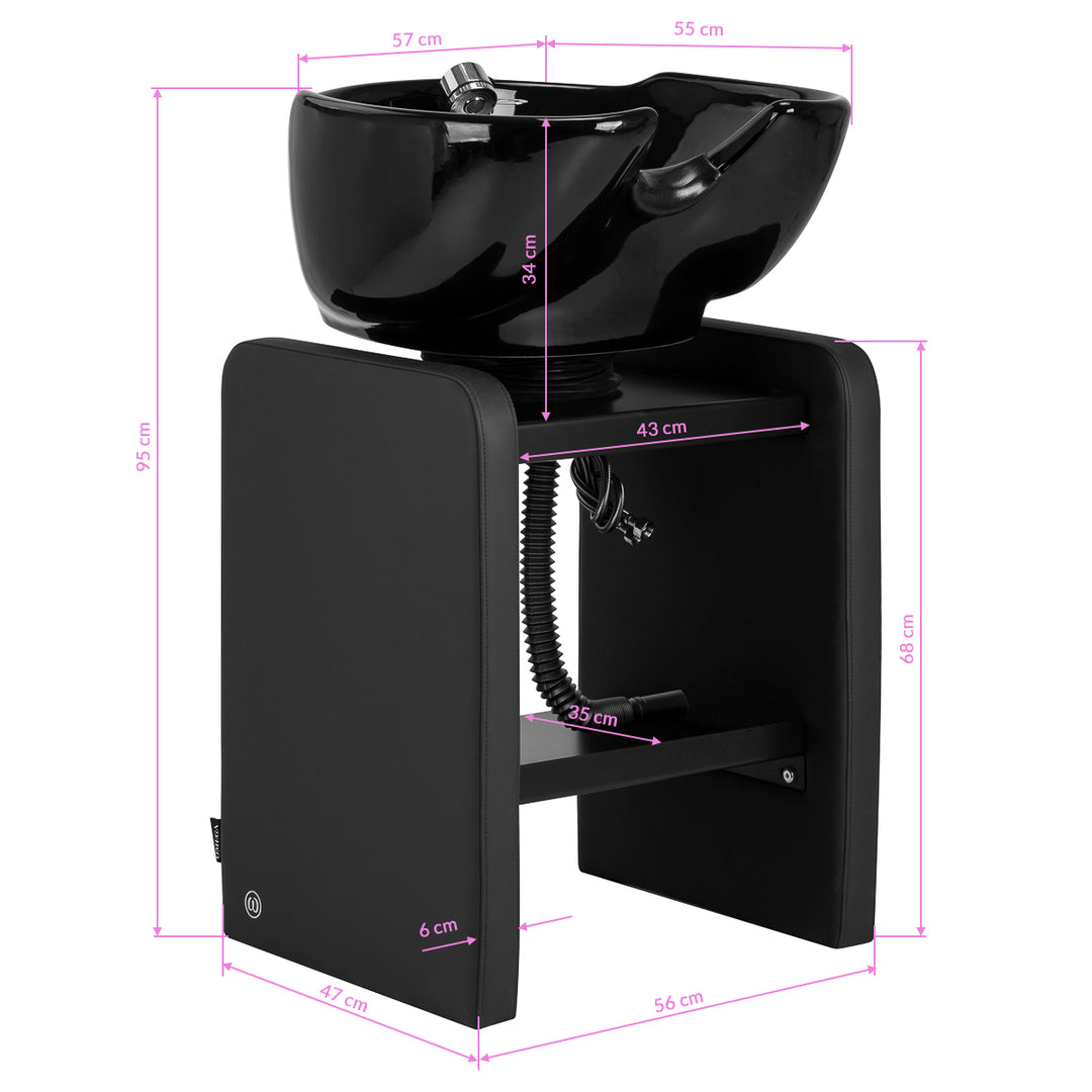 Wasunit Omega Nautica Zwart - afbeelding 16