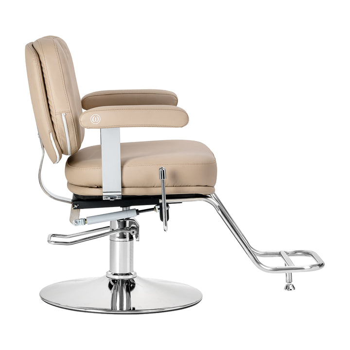 Kappersstoel Omega Astra Plus Beige - afbeelding 2