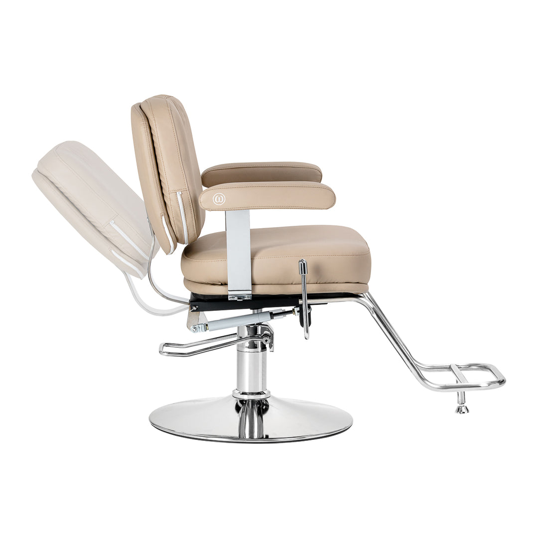 Kappersstoel Omega Astra Plus Beige - afbeelding 3