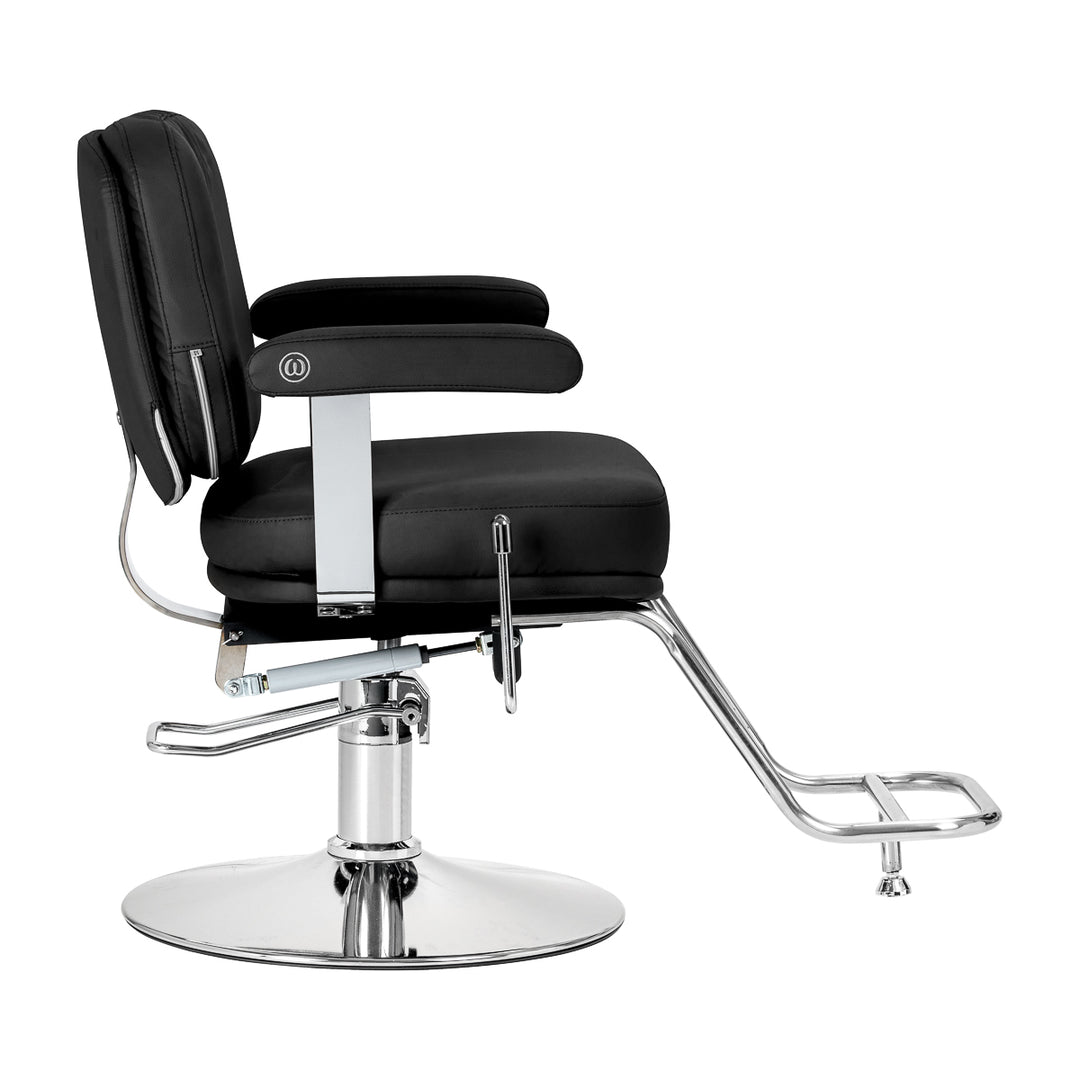 Kappersstoel Omega Astra Plus Zwart - afbeelding 2
