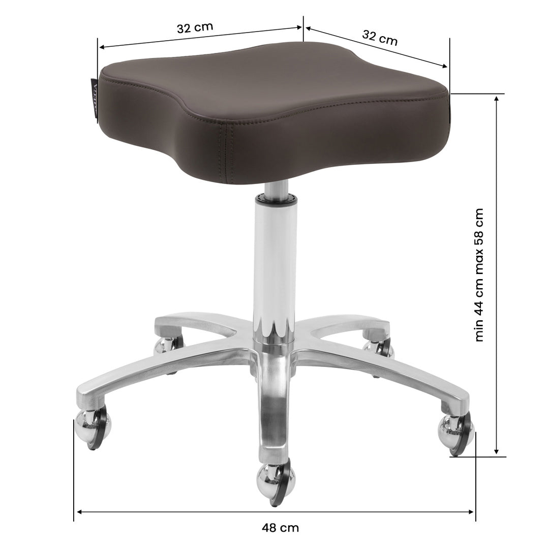 Bureaustoel Omega Supremo Bruin - afbeelding 5