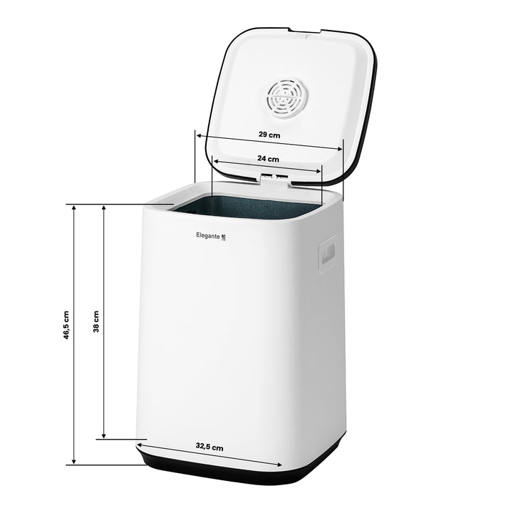 Handdoekwarmer Elegante E3 20L 450W Wit - afbeelding 8