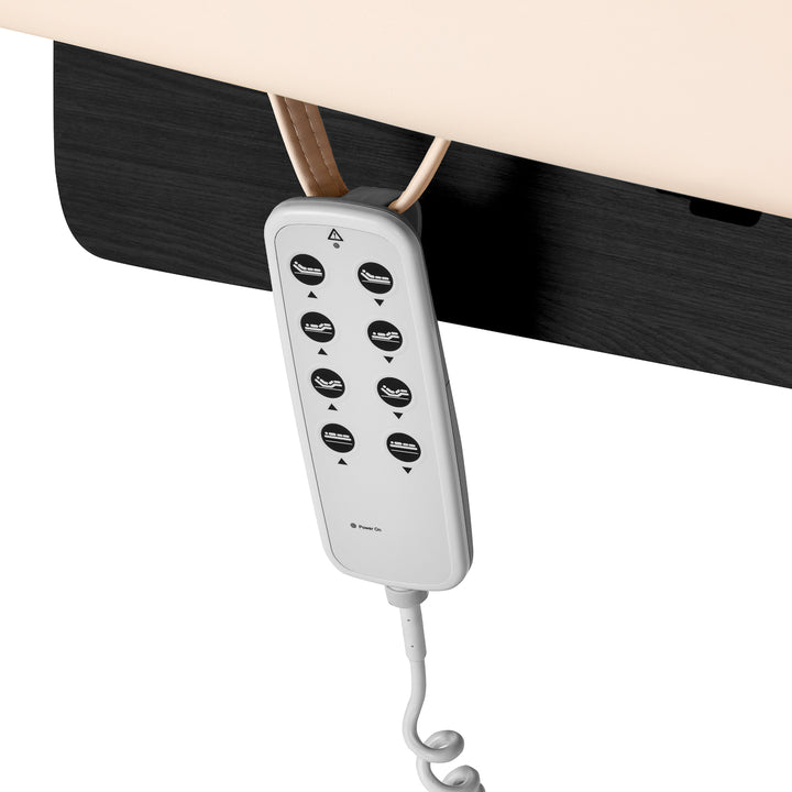 Massagetafel Elektrisch Sillon Siesta Crème-Zwart - afbeelding 7