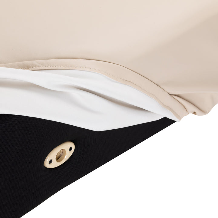 Massagetafel Elektrisch Sillon Siesta Crème-Zwart - afbeelding 14