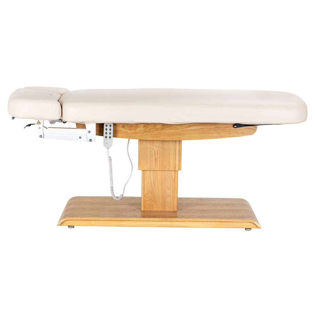 Massagetafel Elektrisch Sillon Relax Crème-Lichtbruin - afbeelding 6