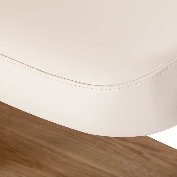 Massagetafel Elektrisch Sillon Relax Crème-Lichtbruin - afbeelding 10