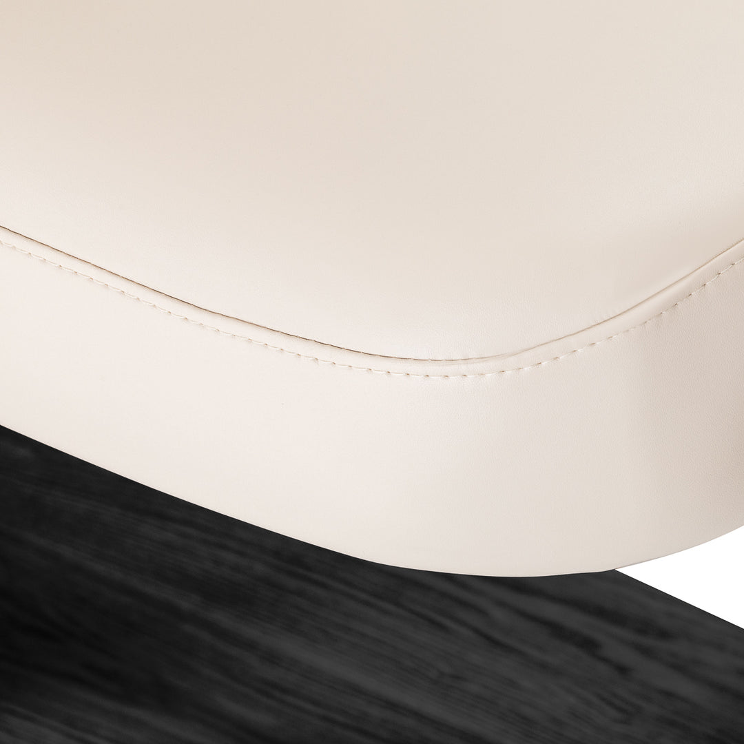 Massagetafel Elektrisch Sillon Relax Crème-Zwart - afbeelding 10