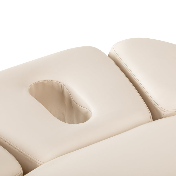 Massagetafel Elektrisch Sillon Relax Crème-Zwart - afbeelding 12