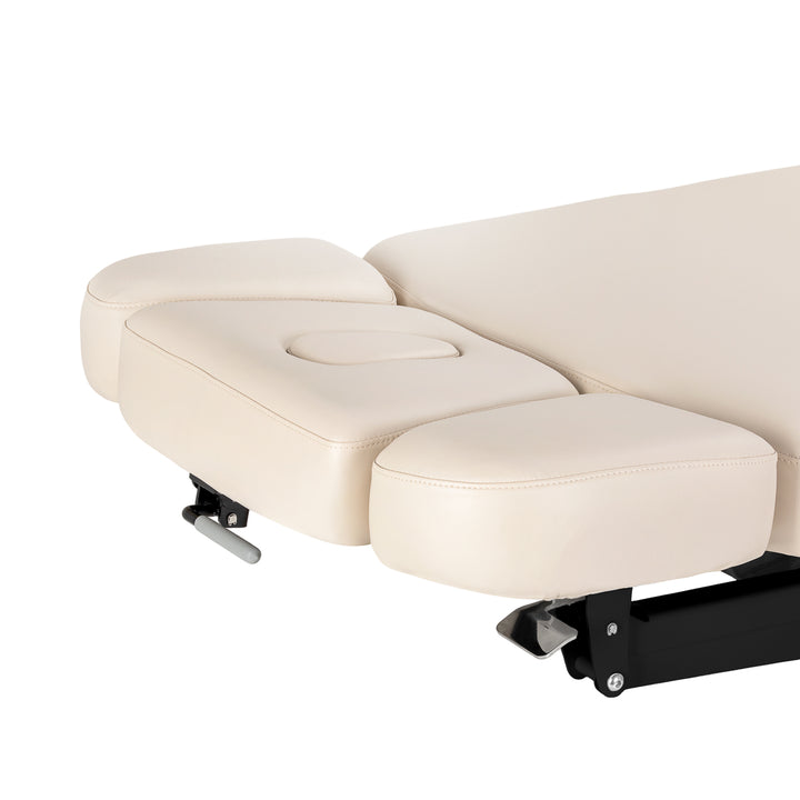 Massagetafel Elektrisch Sillon Relax Crème-Zwart - afbeelding 13