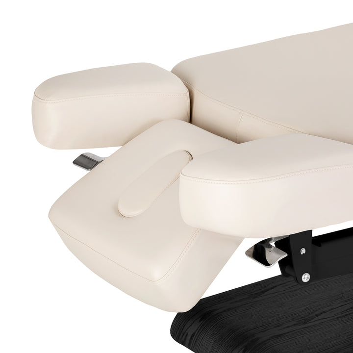 Massagetafel Elektrisch Sillon Relax Crème-Zwart - afbeelding 14