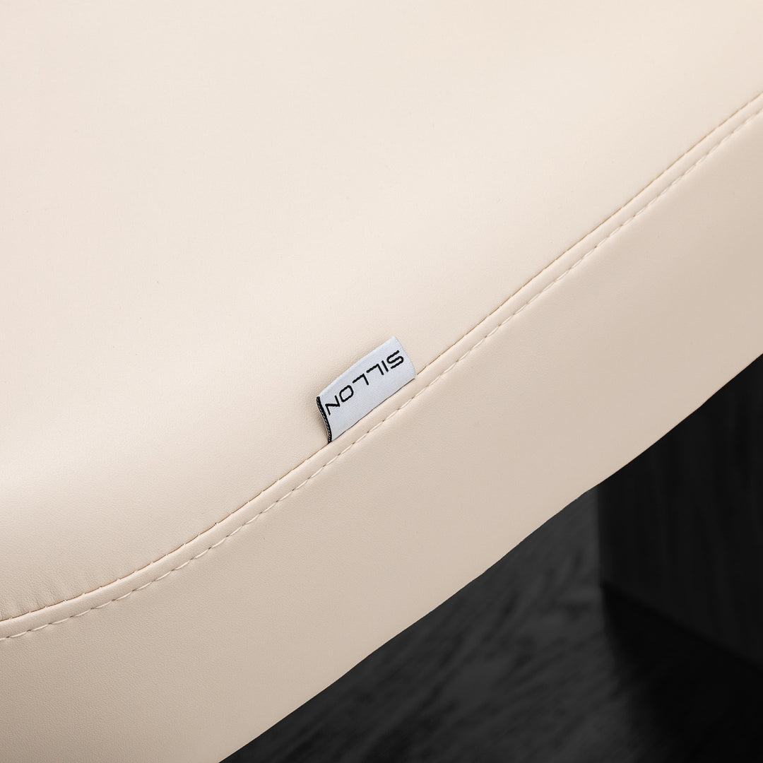 Massagetafel Elektrisch Sillon Relax Crème-Zwart - afbeelding 18