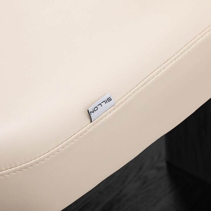 Massagetafel Elektrisch Sillon Relax Crème-Zwart - afbeelding 18