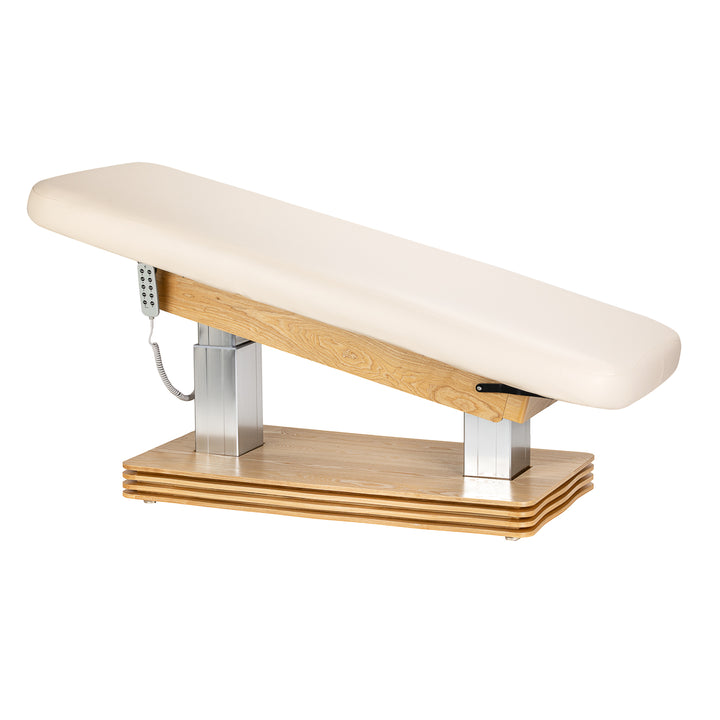 Massagetafel Elektrisch Sillon Comfort Crème-Lichtbruin - afbeelding 4