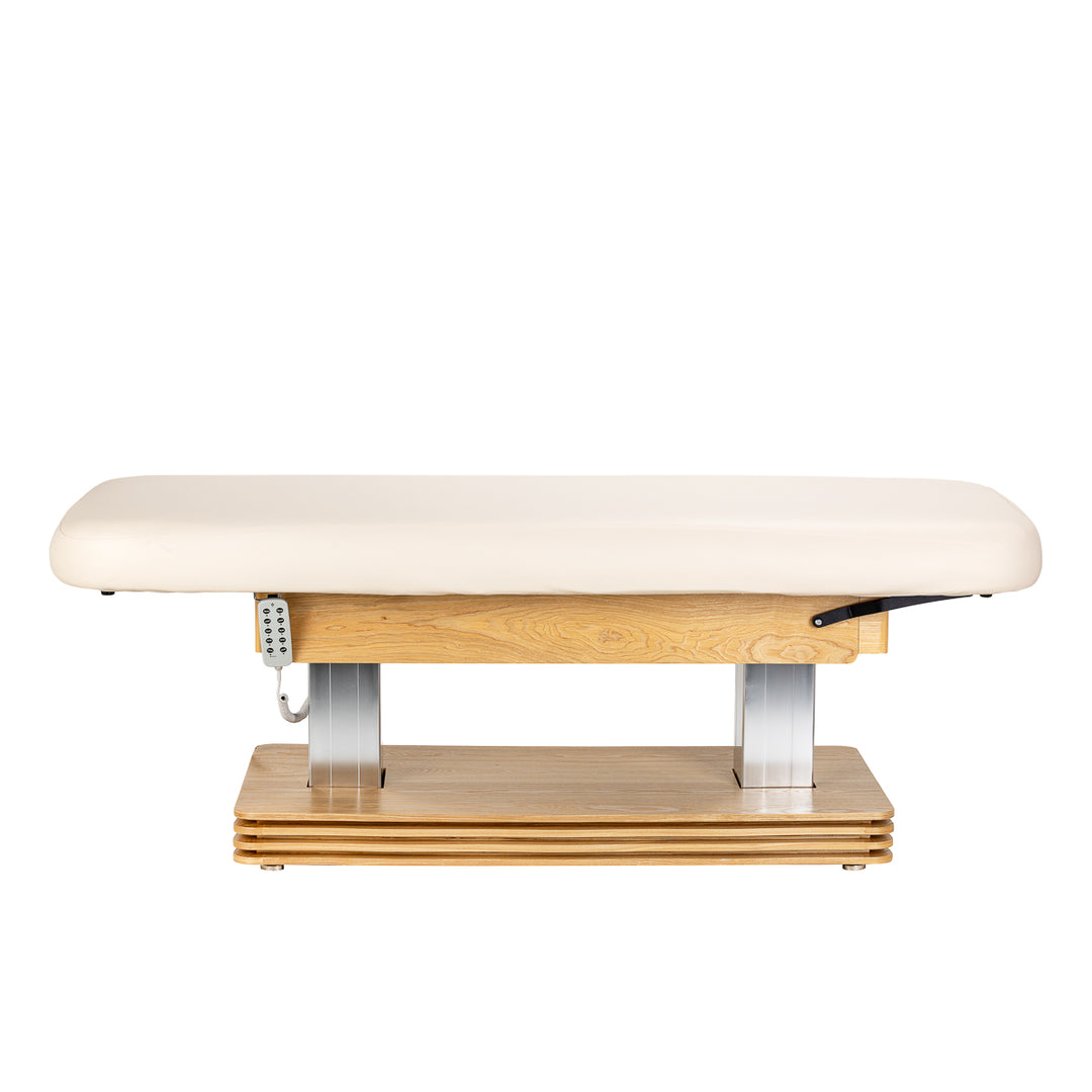 Massagetafel Elektrisch Sillon Comfort Crème-Lichtbruin - afbeelding 5