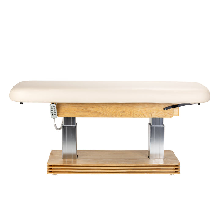Massagetafel Elektrisch Sillon Comfort Crème-Lichtbruin - afbeelding 6