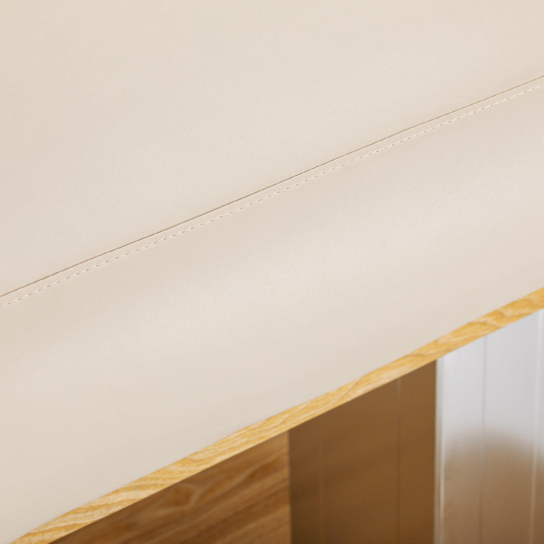 Massagetafel Elektrisch Sillon Comfort Crème-Lichtbruin - afbeelding 12
