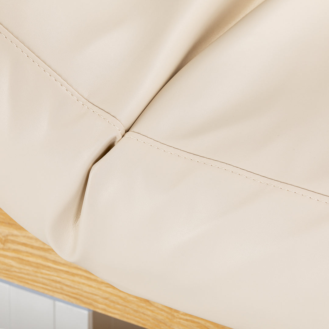 Massagetafel Elektrisch Sillon Comfort Crème-Lichtbruin - afbeelding 17
