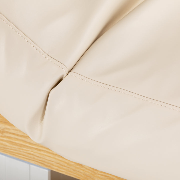 Massagetafel Elektrisch Sillon Comfort Crème-Lichtbruin - afbeelding 17