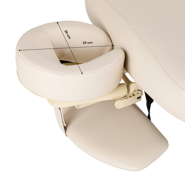 Massagetafel Elektrisch Sillon Comfort Crème-Lichtbruin - afbeelding 22