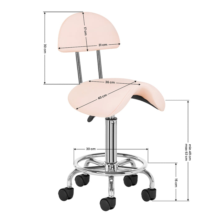 Kruk Activeshop 6001 Roze - afbeelding 8