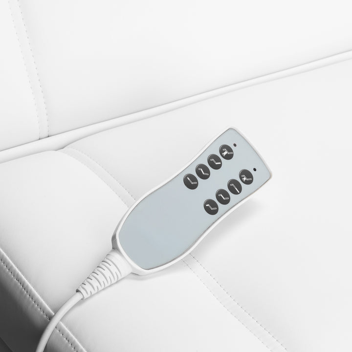 Behandelstoel Elektrisch Azzurro Lux 4 Motoren Wit - afbeelding 17