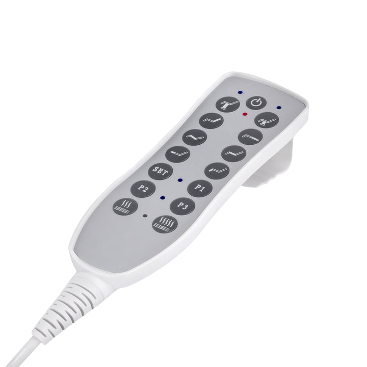 Behandelstoel Elektrisch Azzurro 708A 4 Motoren Wit - afbeelding 10