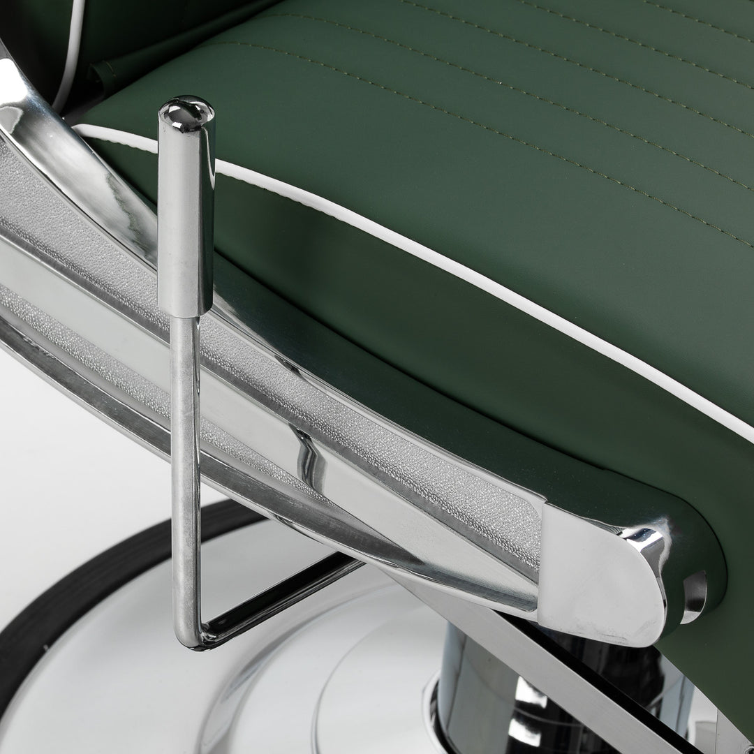 Barberstoel Gabbiano Visionerio Groen - afbeelding 10