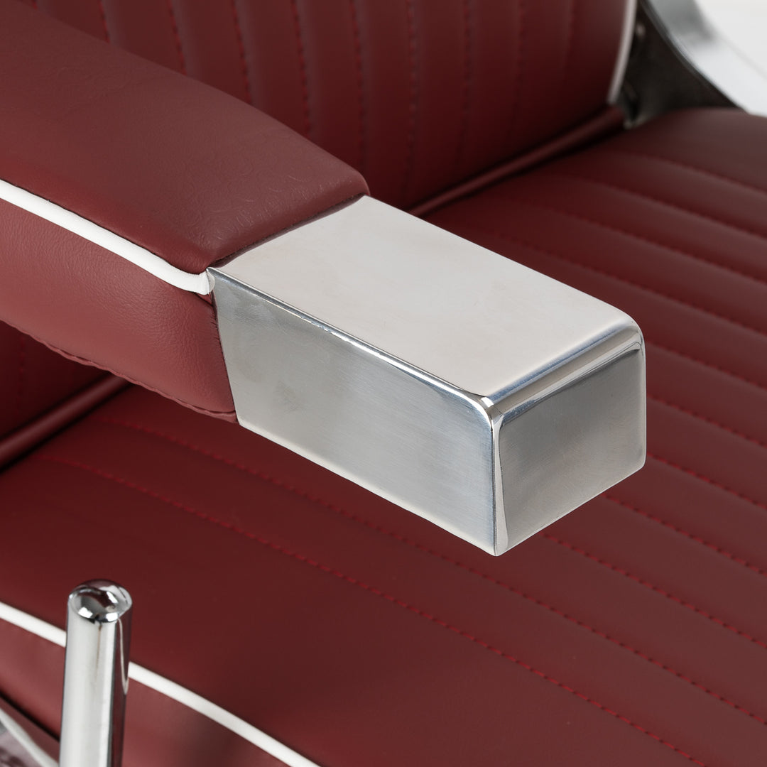 Barberstoel Gabbiano Visionerio Rood - afbeelding 6