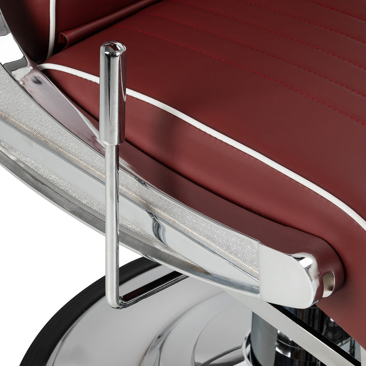 Barberstoel Gabbiano Visionerio Rood - afbeelding 8