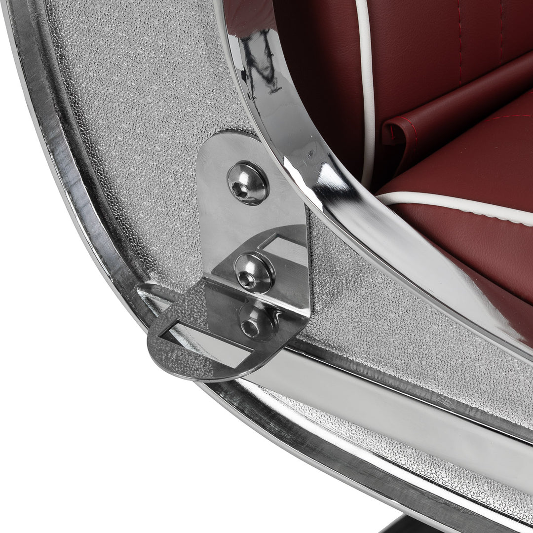 Barberstoel Gabbiano Visionerio Rood - afbeelding 12
