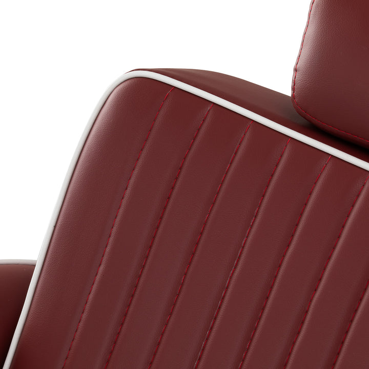 Barberstoel Gabbiano Visionerio Rood - afbeelding 13