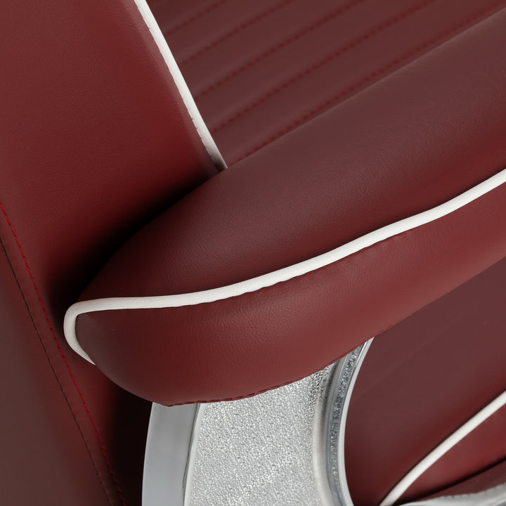 Barberstoel Gabbiano Visionerio Rood - afbeelding 15