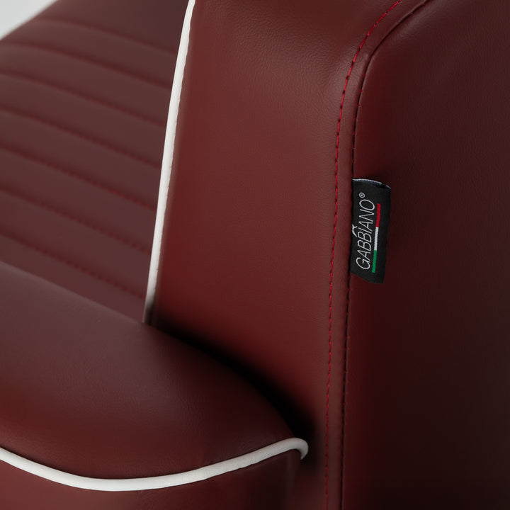 Barberstoel Gabbiano Visionerio Rood - afbeelding 17