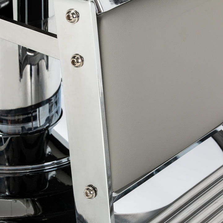 Barberstoel Gabbiano Visionerio Grijs - afbeelding 11