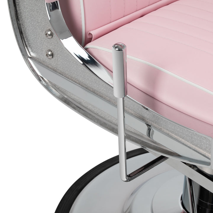 Barberstoel Gabbiano Visionerio Roze - afbeelding 7
