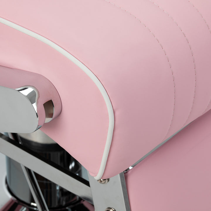 Barberstoel Gabbiano Visionerio Roze - afbeelding 10